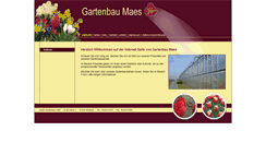 Desktop Screenshot of gartenbau-maes.de